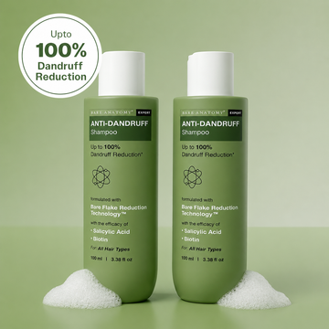 Pack of 2 Anti-Dandruff Shampoo | Up To 100% Dandruff Reduction | ZPTO-Free | pH 5.3 | Salicylic Acid, Piroctone Olamine &amp; Biotin | Non-Drying Formula | For Strong, Smooth Hair | Unisex&nbsp;
